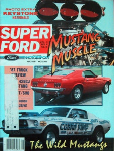 SUPER FORD 1986 Vol 11, #9 - ROUSH GTP, DRAG MUSTANGS